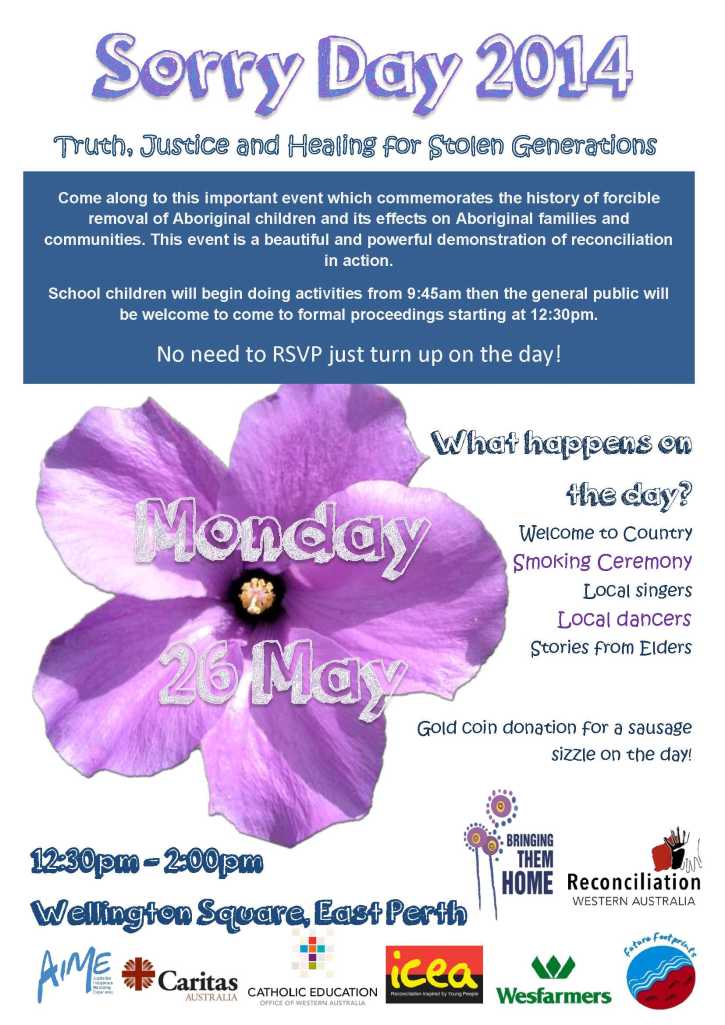 Invite to general public - Sorry Day